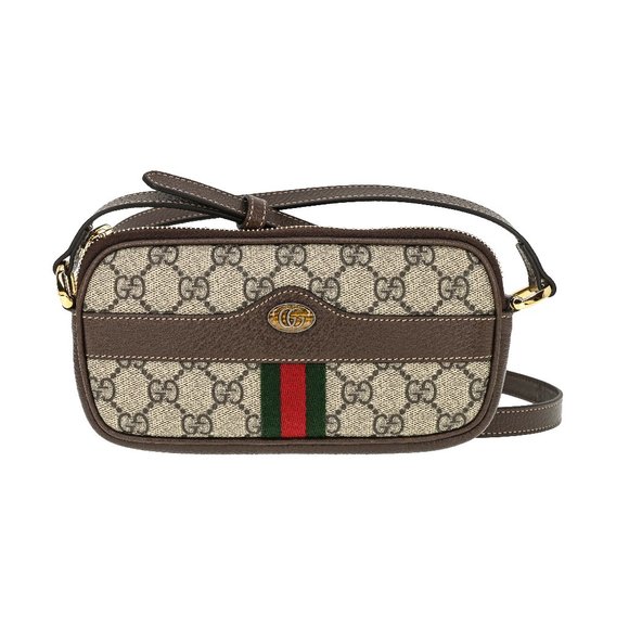 Gucci Handbags - Gucci Ophidia GG Supreme Mini Cross Body Bag